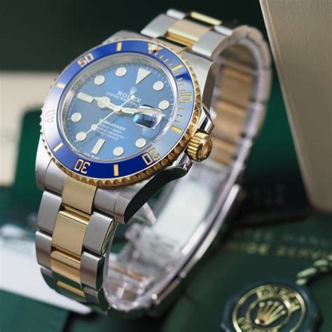 rolex submariner blau weissgold preis|Rolex Submariner 126613lb for sale.